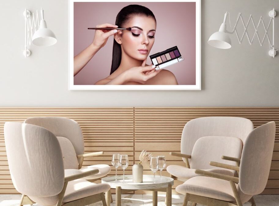 Fashion Girl with Makeup Portrait Home Decor Premium Quality Poster Print Choose Your Sizes