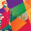 Woman Abstract Shapes Design Home Decor Premium Quality Poster Print Choose Your Sizes - Image 2