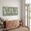 3pcs Abstract Nature Floral Art Canvas Framed 40x60cm - High Quality Print 100% Australian Made Wall Canvas Ready to Hang - Image 2