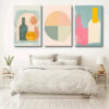 3pcs Fashion Abstract Wall Art Canvas Framed 40x60cm - High Quality Print 100% Australian Made Wall Canvas Ready to Hang - Image 3