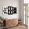 3pcs Black And Beige Abstract Line Art Canvas Framed 40x60cm - High Quality Print 100% Australian Made Wall Canvas Ready to Hang - Image 2