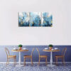 3pcs Abstract Marbling Canvas Framed 40x60cm - High Quality Print 100% Australian Made Wall Canvas Ready to Hang - Image 3