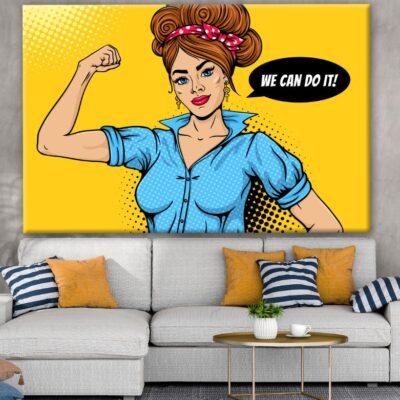 Motivated Fashion Lady Art Print 100% Australian Made