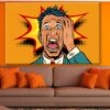Man Confused Art Print 100% Australian Made