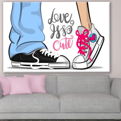 Boy Girl Legs & Shoes Art Print 100% Australian Made