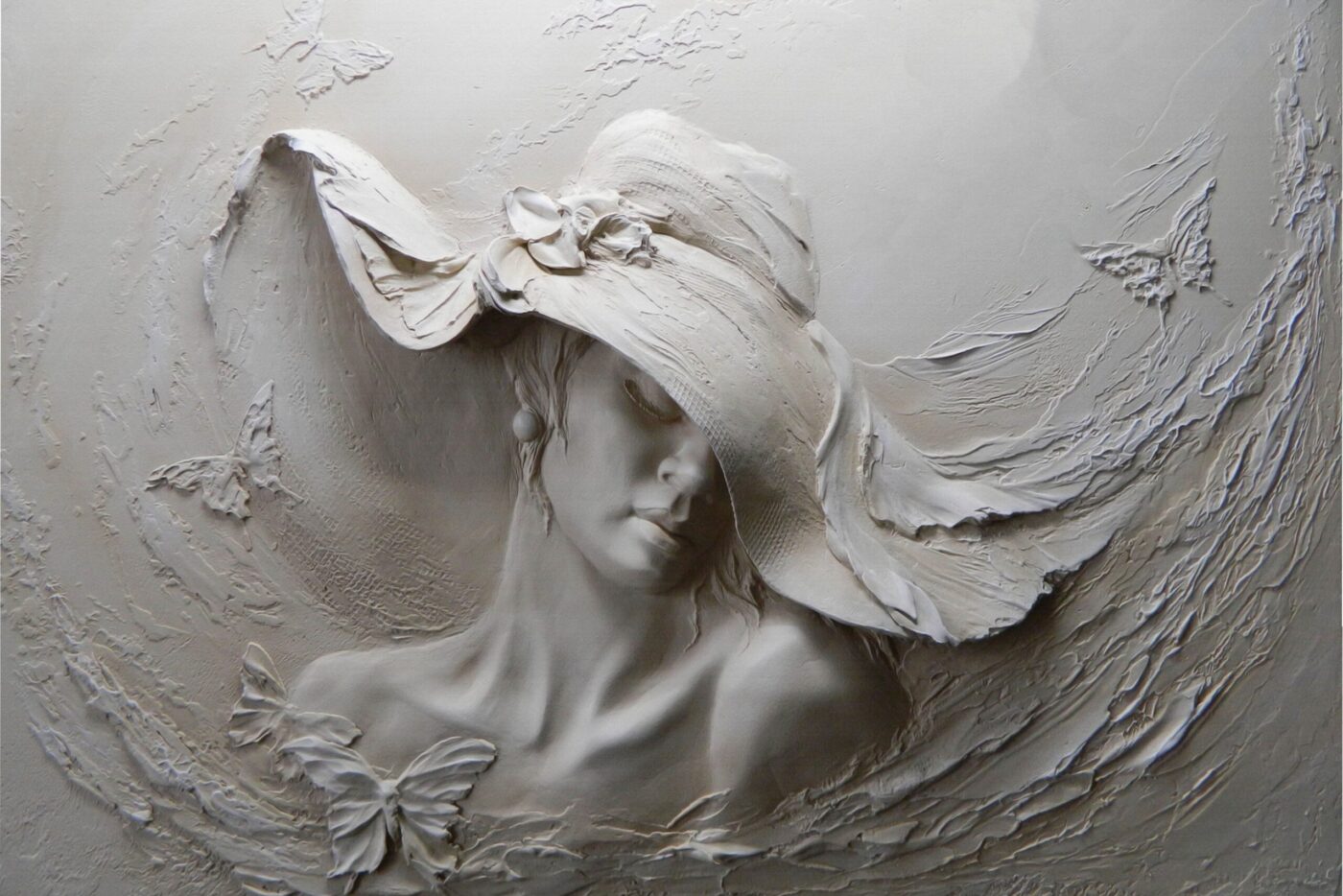 Woman Portrait Stone Sculpture Photograph Print 100% Australian Made - Image 2