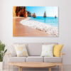 Summer Sandy Beach Acrylic Glass Print Tempered Glass Wall Art 100% Made in Australia Ready to Hang - Image 2