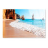 Summer Sandy Beach Acrylic Glass Print Tempered Glass Wall Art 100% Made in Australia Ready to Hang - Image 4