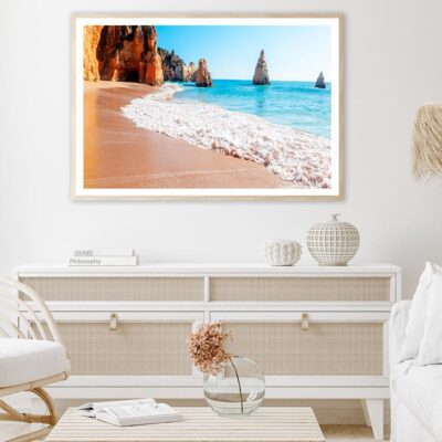 Summer Sandy Beach Home Decor Premium Quality Poster Print Choose Your Sizes