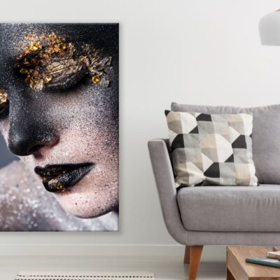 Artistic Makeup Girl Portrait Print 100% Australian Made