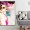 Fashion Girl Watercolor Painting Print 100% Australian Made