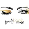 Woman Eyes with Gold Eyeshadow Illustration Print 100% Australian Made - Image 3