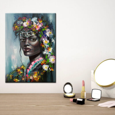 African girl Painting Stunning Print 100% Australian Made