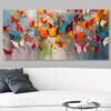 3pcs Colorful Abstract Butterfly Painting Wall Art Set Canvas Framed 40x60cm - High Quality Print 100% Australian Made Wall Canvas Ready to Hang - Image 3