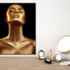 Black Gold Girl Stunning Print 100% Australian Made