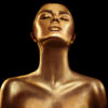 Black Gold Girl Stunning Print 100% Australian Made - Image 2