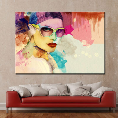 Fashion Girl Artistic Nature Print 100% Australian Made