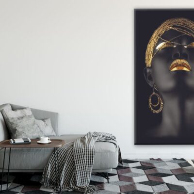 Makeup Girl Closeup Photograph Design Print 100% Australian Made