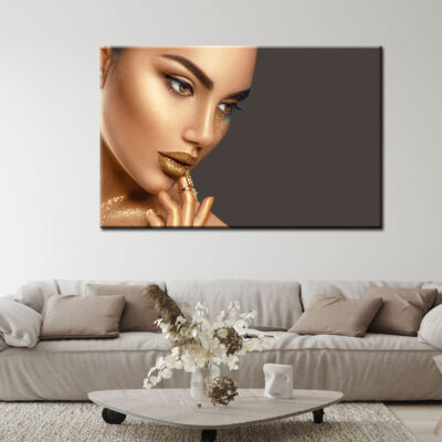 Fashion Makeup Girl Stunning Print 100% Australian Made