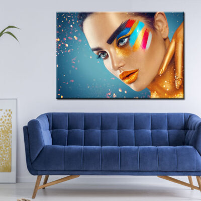 Fashion Makeup Girl Stunning Print 100% Australian Made