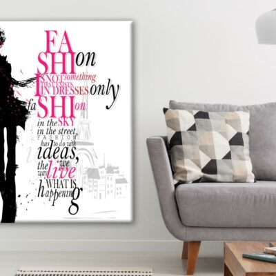 Fashion Quote Art Print 100% Australian Made