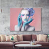 Fashion Makeup Girl Stunning Print 100% Australian Made