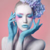 Fashion Makeup Girl Stunning Print 100% Australian Made - Image 2