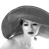 Fashion Girl with Hat Print 100% Australian Made - Image 2