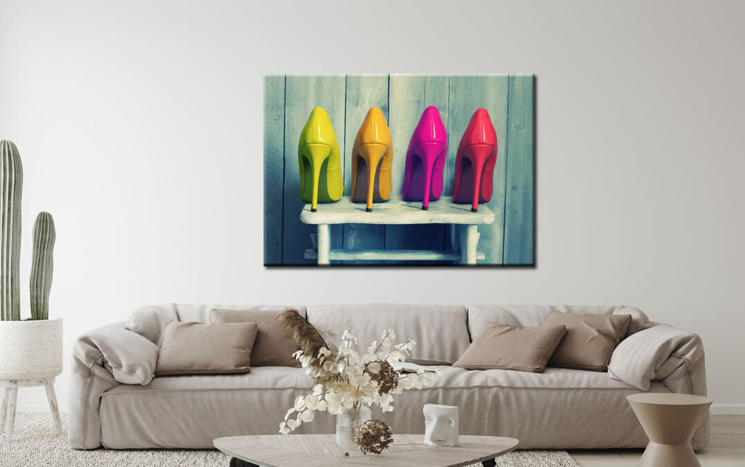 Fashion Shoes Colorful Print 100% Australian Made