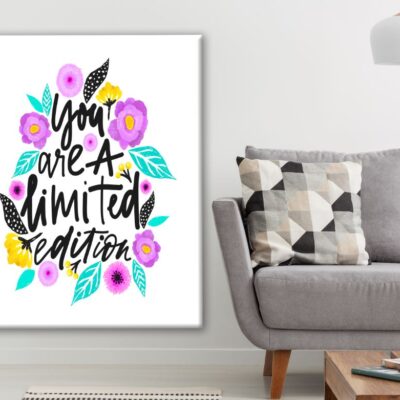 Quote Colourful Art Print 100% Australian Made