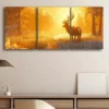 3pcs Sunset Canvas Framed 40x60cm - High Quality Print 100% Australian Made Wall Canvas - Image 2