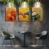 3pcs Elephant Duo Canvas Framed 40x60cm - High Quality Print 100% Australian Made Wall Canvas Ready to Han - Image 2