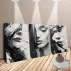 3pcs Abstract Minimalism Black and White Lines Human Face Canvas Framed 40x60cm - High Quality Print 100% Australian Made Wall Canvas Ready to Hang - Image 2