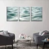 3pcs Beach Canvas Framed 40x60cm - High Quality Print 100% Australian Made Wall Canvas Ready to Hang - Image 3