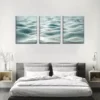 3pcs Beach Canvas Framed 40x60cm - High Quality Print 100% Australian Made Wall Canvas Ready to Hang - Image 2