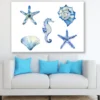 Sea Animals Watercolor Painting Print 100% Australian Made