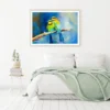 Colorful Birds Oil Painting Home Decor Premium Quality Poster Print Choose Your Sizes