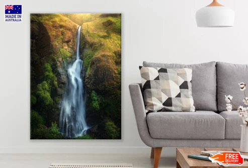 Stunning Waterfall Scenery View Print 100% Australian Made