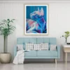 Colorful Cat Abstract Design Home Decor Premium Quality Poster Print Choose Your Sizes