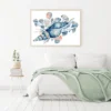 Sea Shell Watercolor Painting Home Decor Premium Quality Poster Print Choose Your Sizes