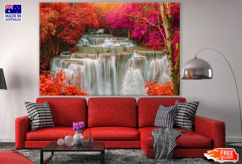 Waterfall Scenery Photograph Print 100% Australian Made