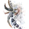 Colorful Feathers Watercolor Art Home Decor Premium Quality Poster Print Choose Your Sizes - Image 2