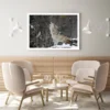 Wolf Hooting Closeup Photograph Home Decor Premium Quality Poster Print Choose Your Sizes