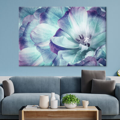 Elegant Tulip Flower And Close-Up Wall Art Print 100% Australian Made