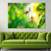 Bee Collecting Pollen In Flower Wall Art Print 100% Australian Made - Image 3