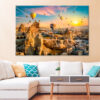 Hot Air Balloons At Sunset  Wall Art Print 100% Australian Made