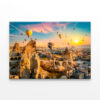 Hot Air Balloons At Sunset  Wall Art Print 100% Australian Made - Image 2