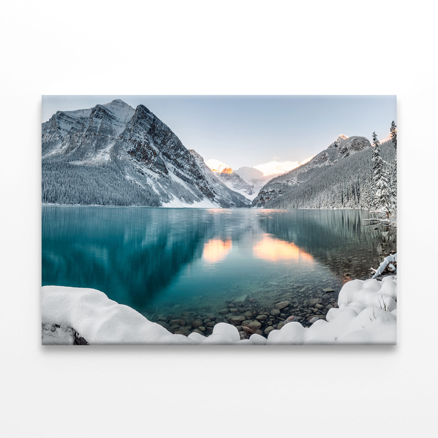 Lake Louise with Mountain View Wall Art Print 100% Australian Made - Image 3