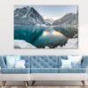 Lake Louise with Mountain View Wall Art Print 100% Australian Made