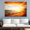 Sunrise and Atlantic Ocean Wall Art Print 100% Australian Made - Image 3